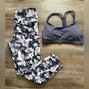 Balance Collection Sports Bra and Leggings Workout Set